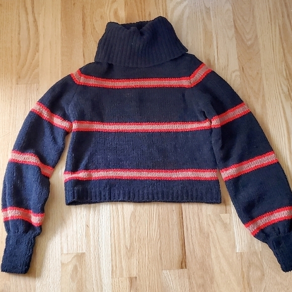 Wild Fable Striped Turtleneck Pullover Sweater NWT - Picture 7 of 10